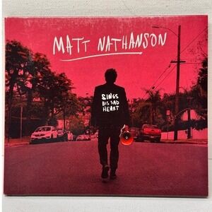 Matt Nathanson Sings His Sad Heart CD 2018 Indie Pop Rock